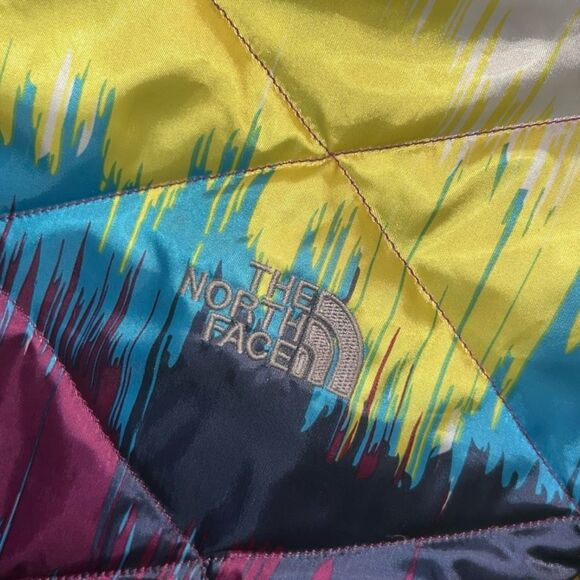 Youth The North Face 550 Fill Goose-down Puffer Coat Size Large 14/16 - Picture 5 of 9